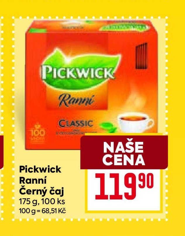 Pickwick Ranní černý čaj