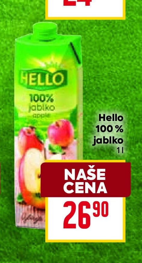 Hello 100% jablko