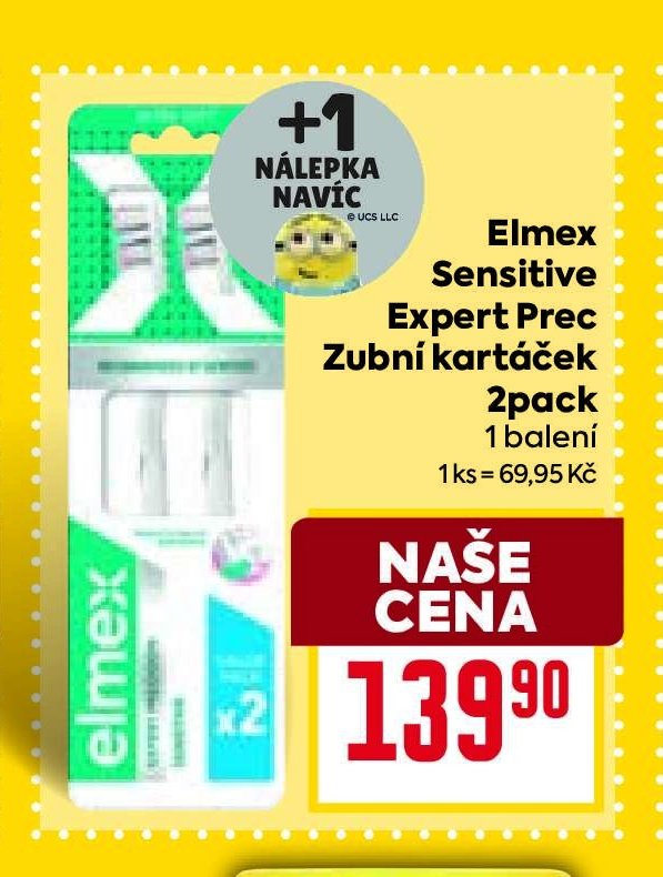 Elmex Sensitive Expert Prec Zubní kartáček