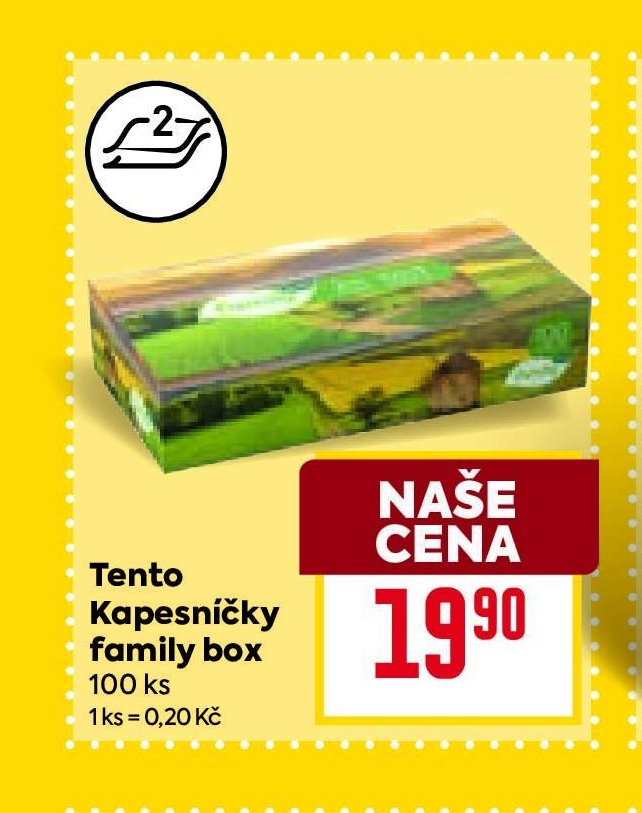 Tento Kapesníčky family box