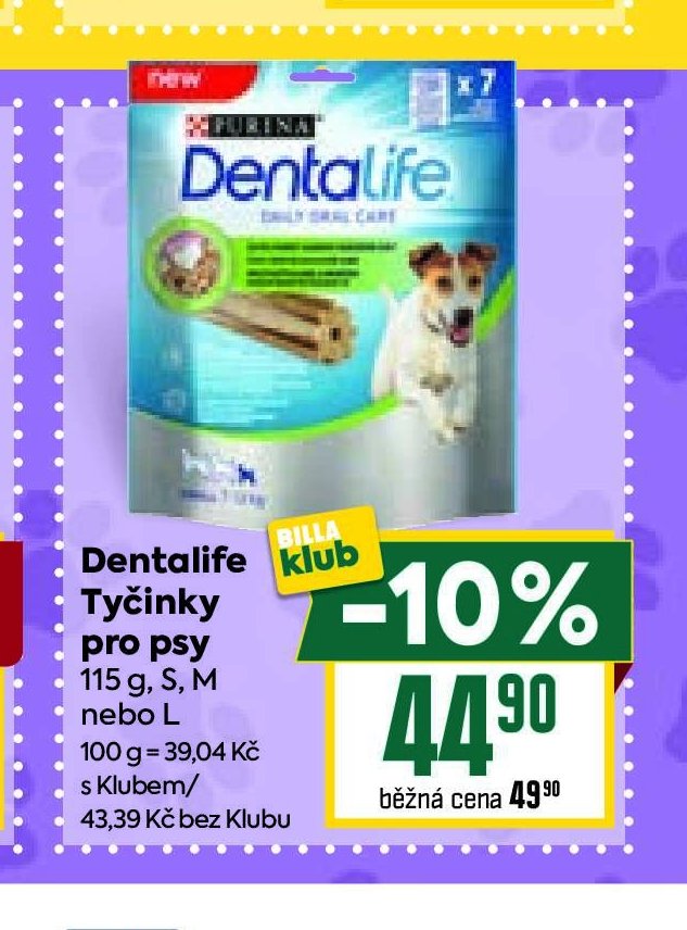 Dentalife Tyčinky pro psy