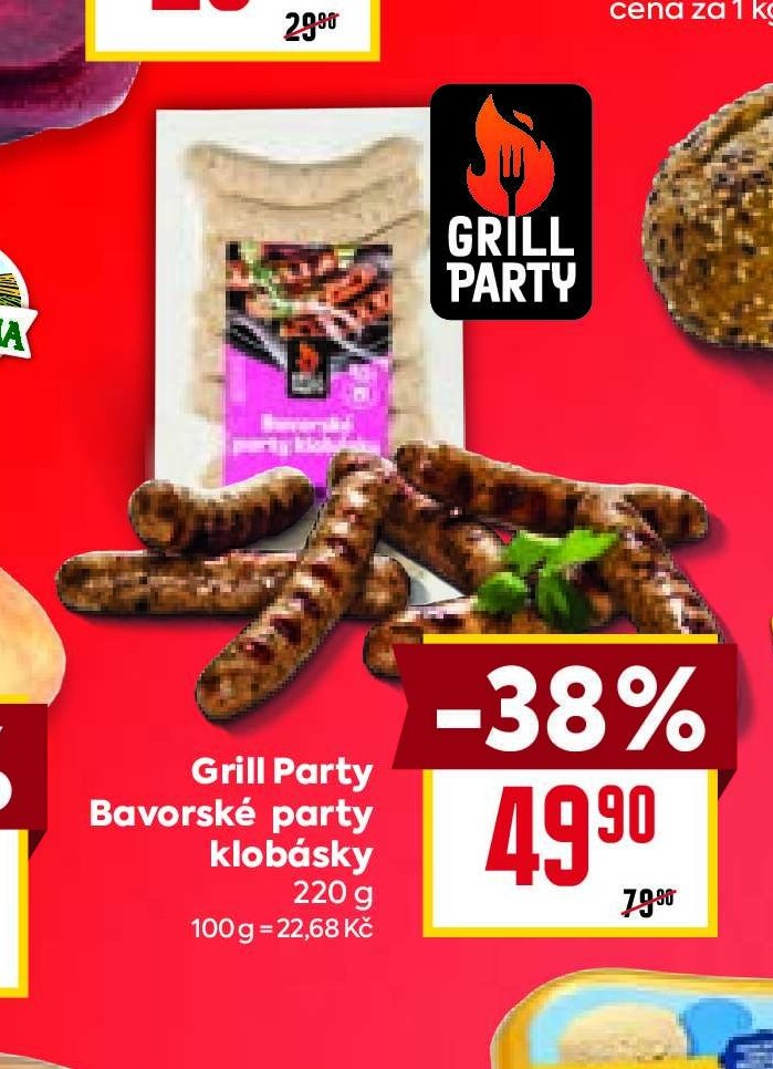 Grill Party Bavorské party klobásky