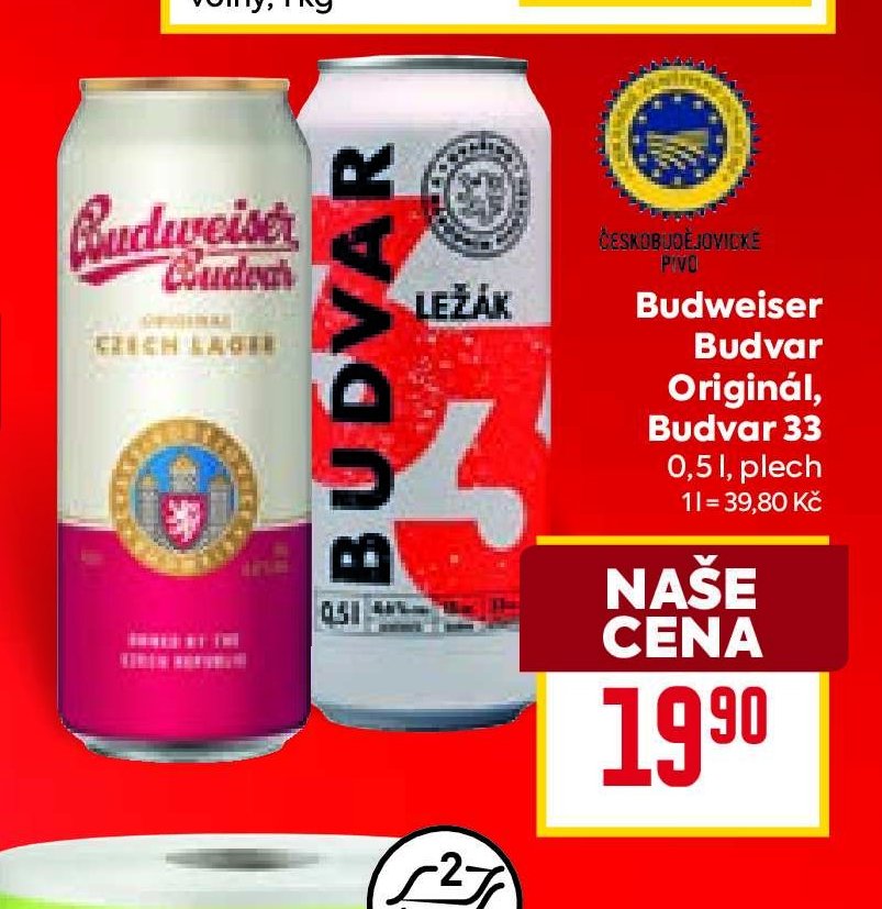 Budweiser Budvar Originál, Budvar 33