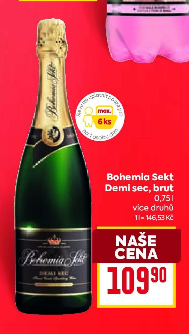 Bohemia Sekt Demi sec, brut