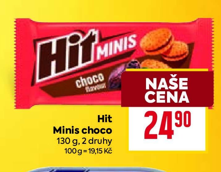 Hit Minis choco 130 g
