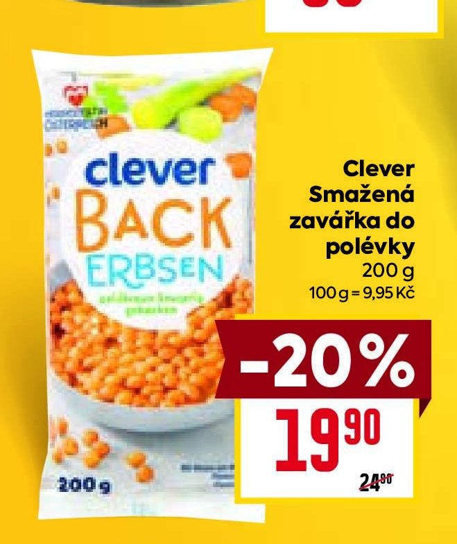 Clever Smažená zavářka do polévky 200 g