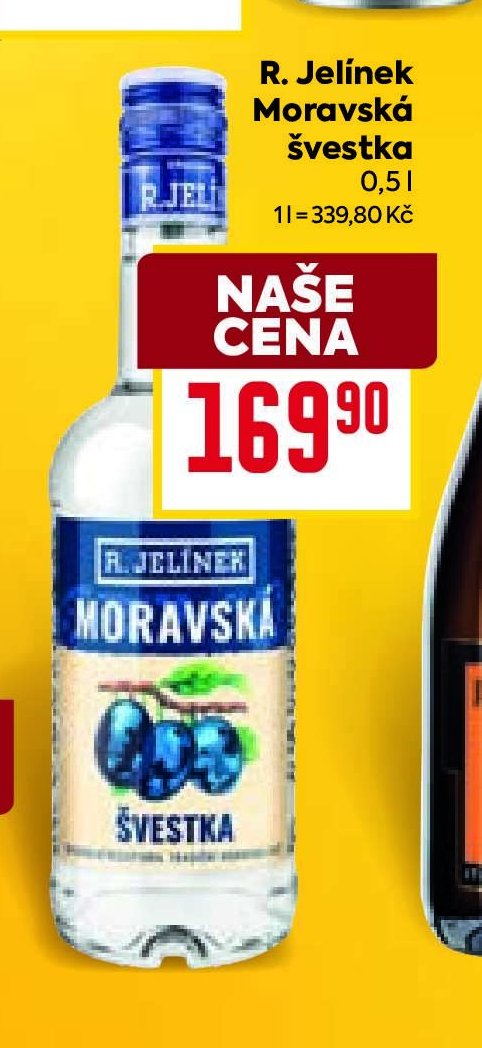 R. Jelínek Moravská švestka 0,5 l