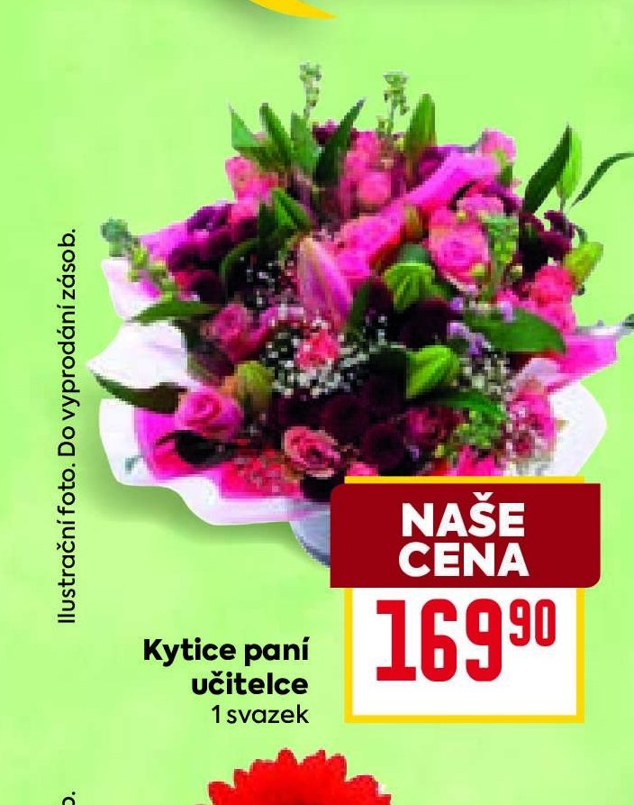 Kytice paní učitelce
