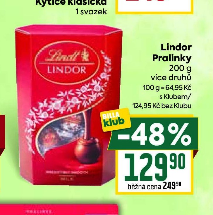 Lindor Pralinky
