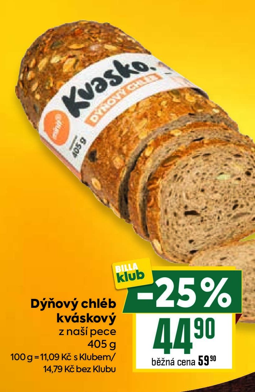 Dýňový chléb kváskový