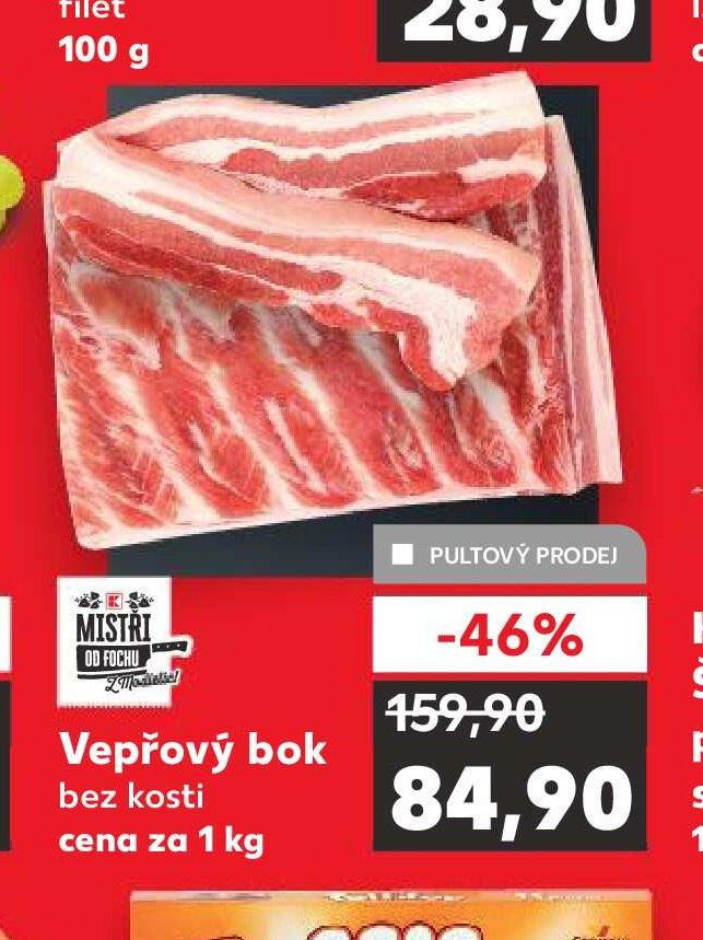 Vepřový bok bez kosti