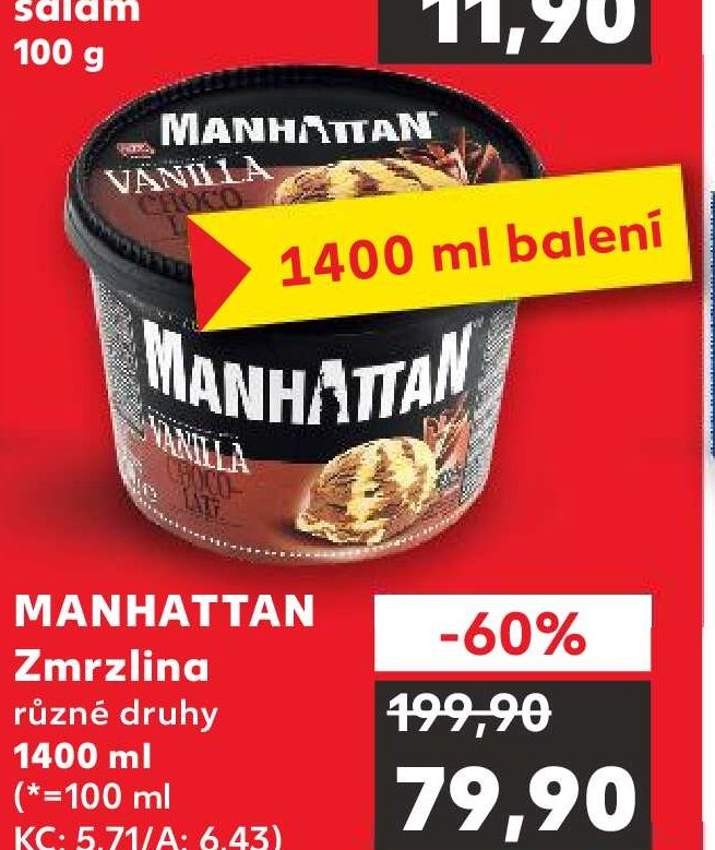 Manhattan zmrzlina