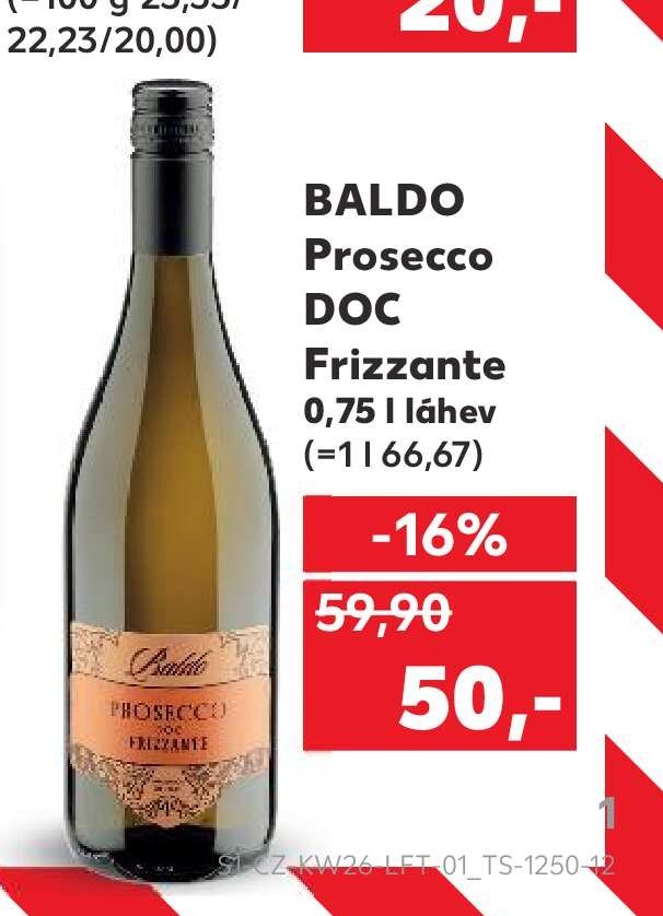 Baldo Prosecco DOC Frizzante