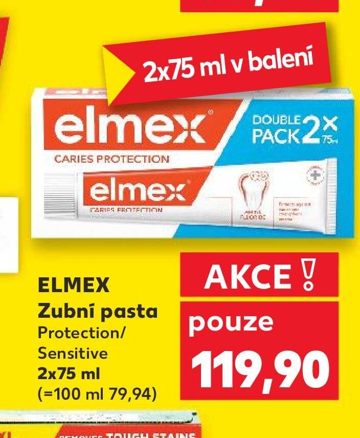 ELMEX Zubní pasta Protection/Sensitive 2x75 ml