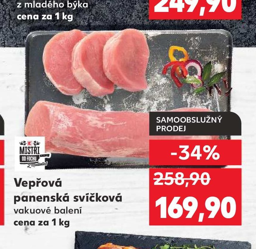 Vepřová panenská svíčková