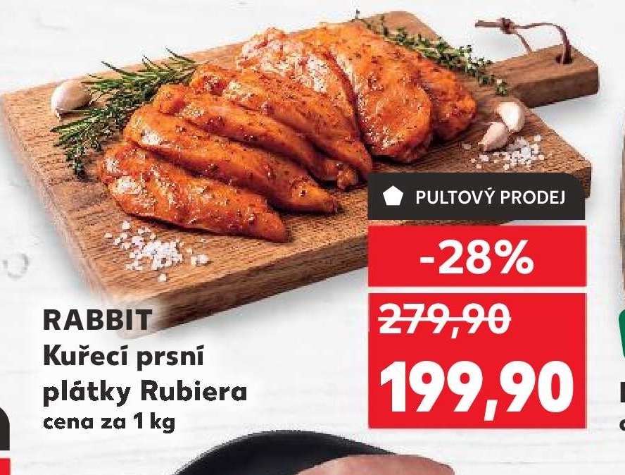 Rabbit Kuřecí prsní plátky Rubiera