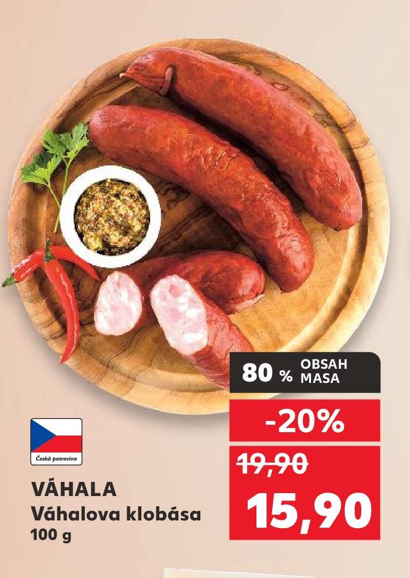 VÁHALA Váhalova klobása