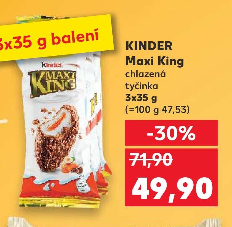 Kinder Maxi King