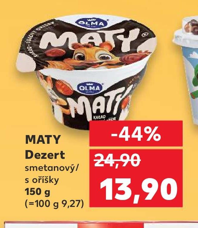 Maty dezert smetanový