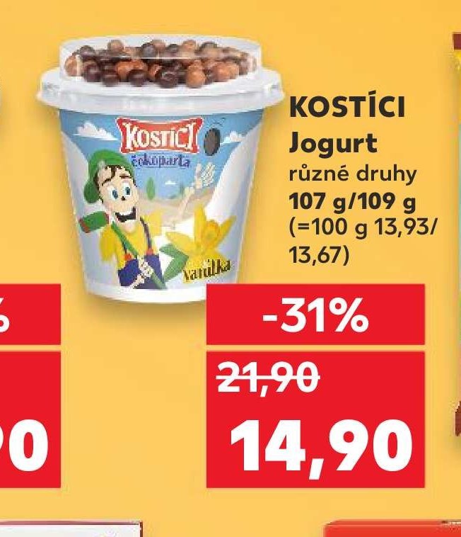 Kostíci jogurt