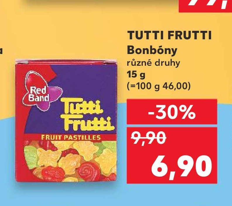 Tutti Frutti Bonbóny