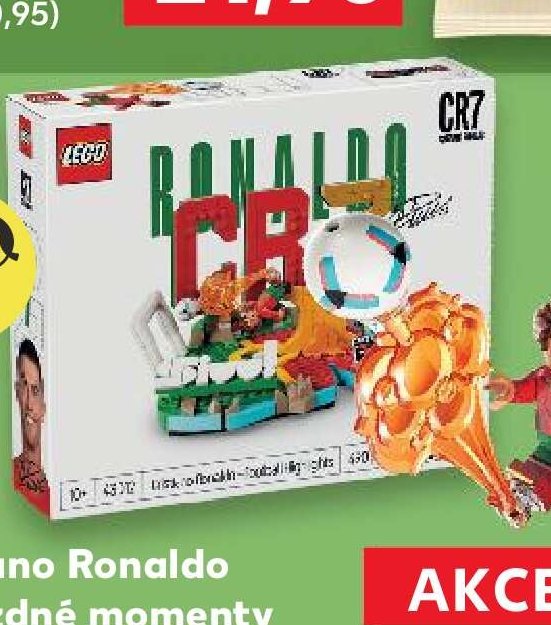 LEGO Cristiano Ronaldo - Hvězdné momenty fotbalu 43012