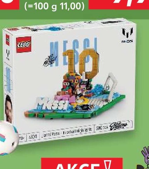 LEGO Lionel Messi - Hvězdné momenty fotbalu 43011