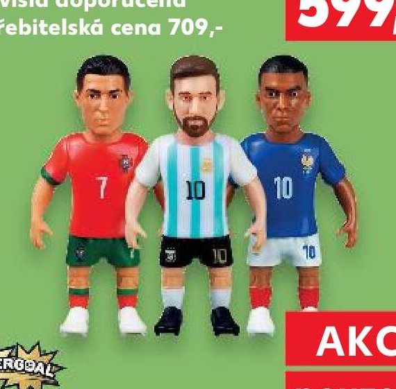 Fotbalová figurka různé druhy