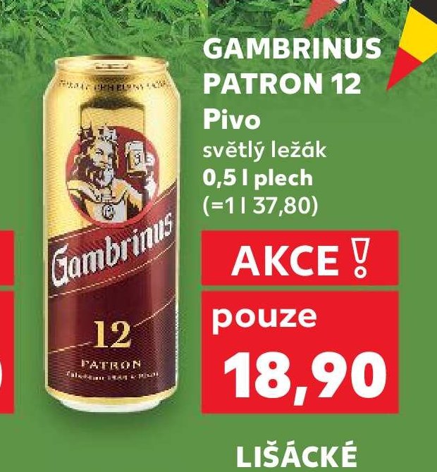 Gambrinus Patron 12 pivo