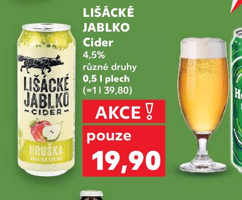 Lišácké jablko cider
