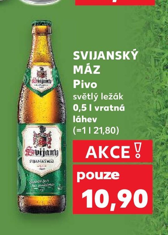 Svijanský Máz pivo