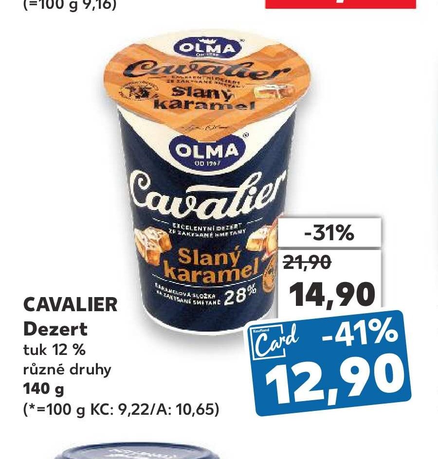 CAVALIER Dezert 140 g