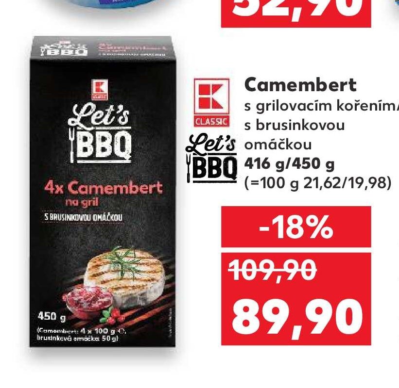 Camembert Let's BBQ