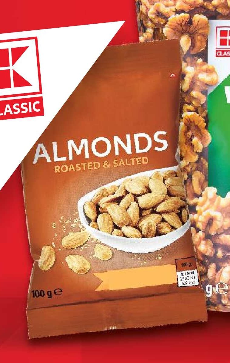 K-Classic Almonds Roasted & Salted