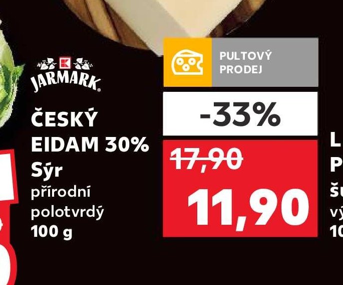 Jarmark Český eidam 30%