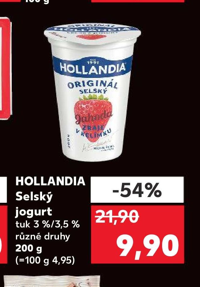 Hollandia Selský jogurt