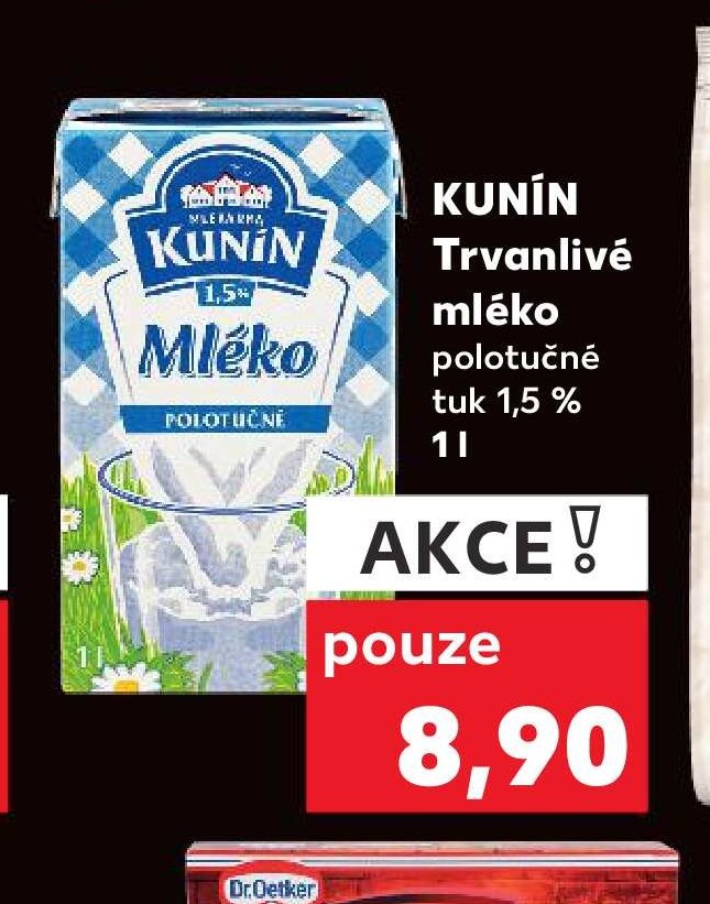 Kunín Trvanlivé mléko