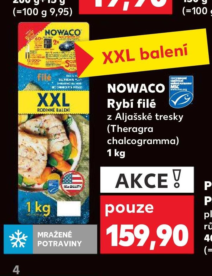 Nowaco Rybí filé