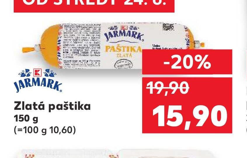 JARMARK Zlatá paštika