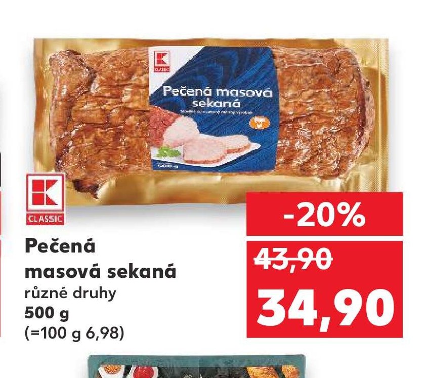 CLASSIC Pečená masová sekaná