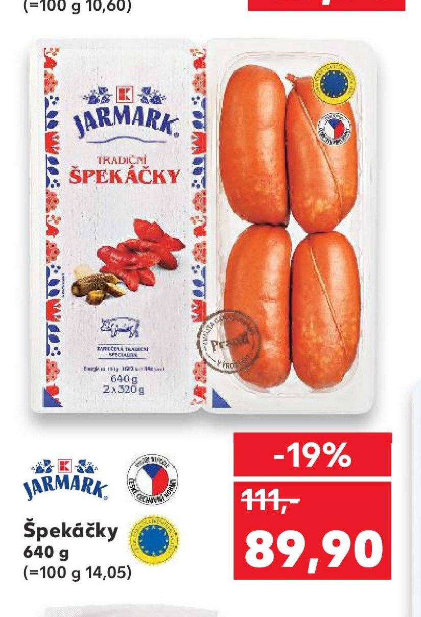 JARMARK Špekáčky
