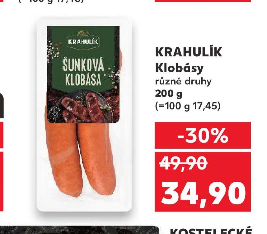 KRAHULÍK Klobásy