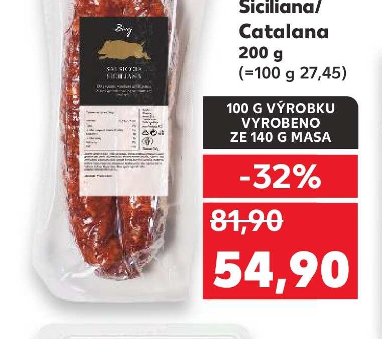 BIVOJ Salsiccia Siciliana / Catalana