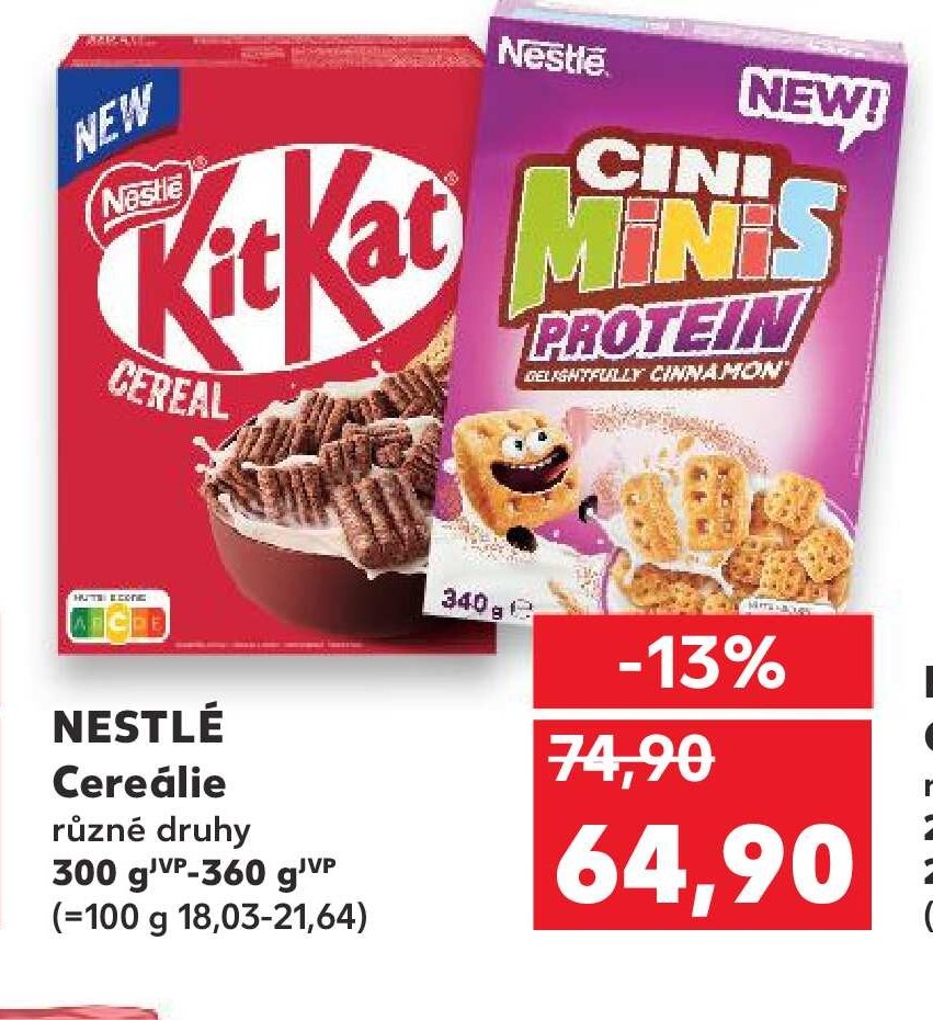Nestlé Cereálie