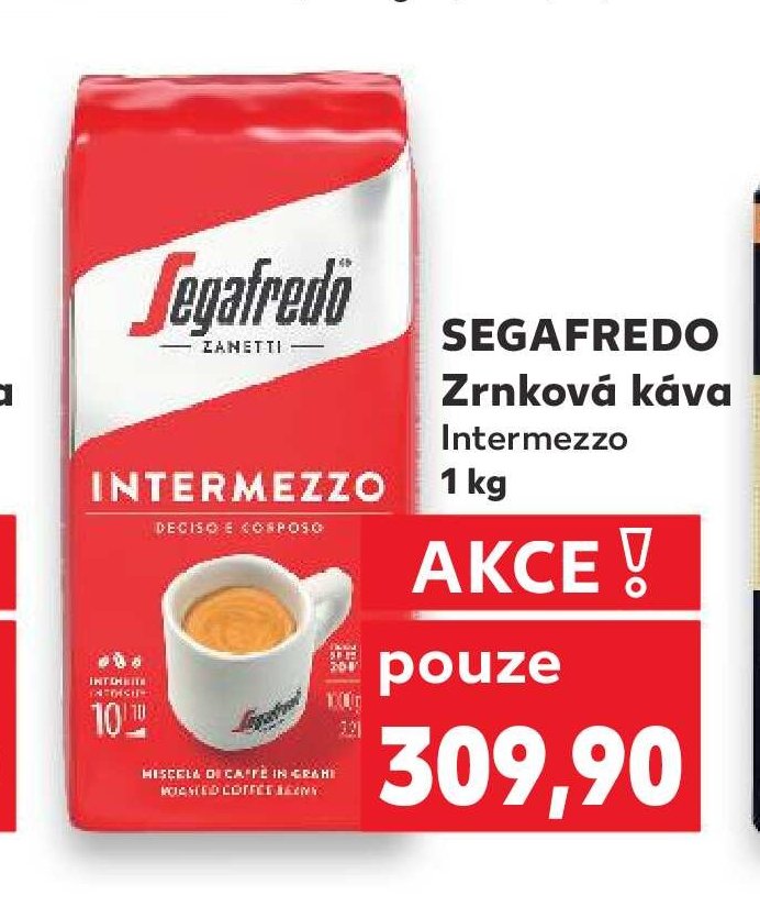 Segafredo Zrnková káva Intermezzo