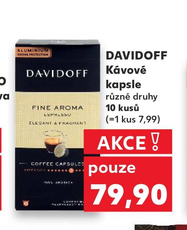 Davidoff Kávové kapsle