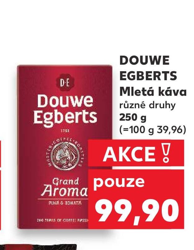 Douwe Egberts Mletá káva