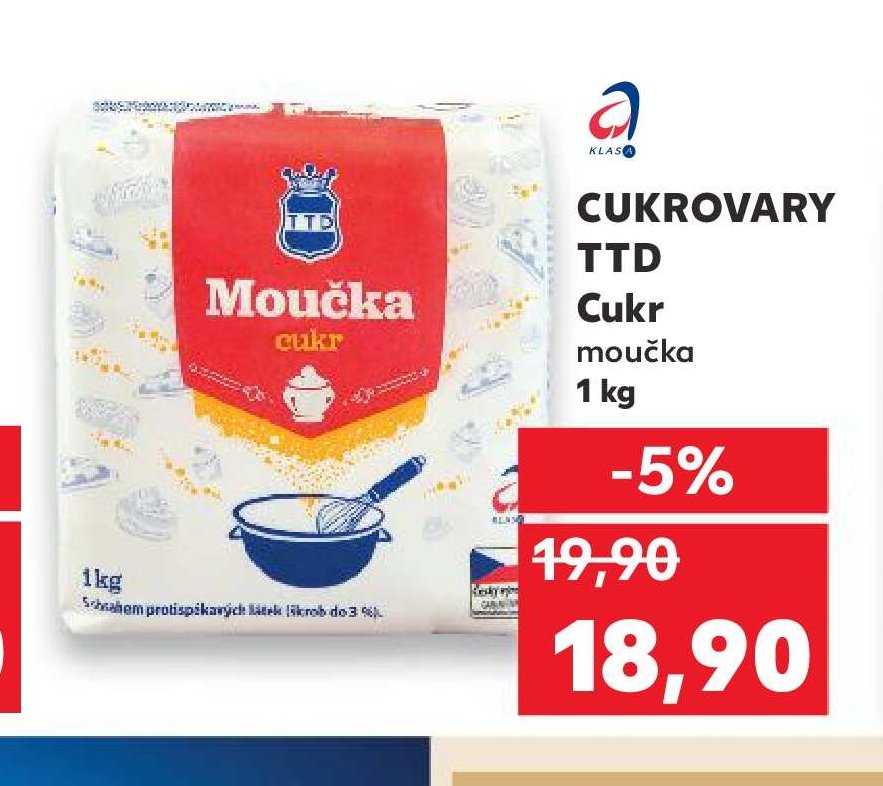 Cukrovary TTD Cukr moučka