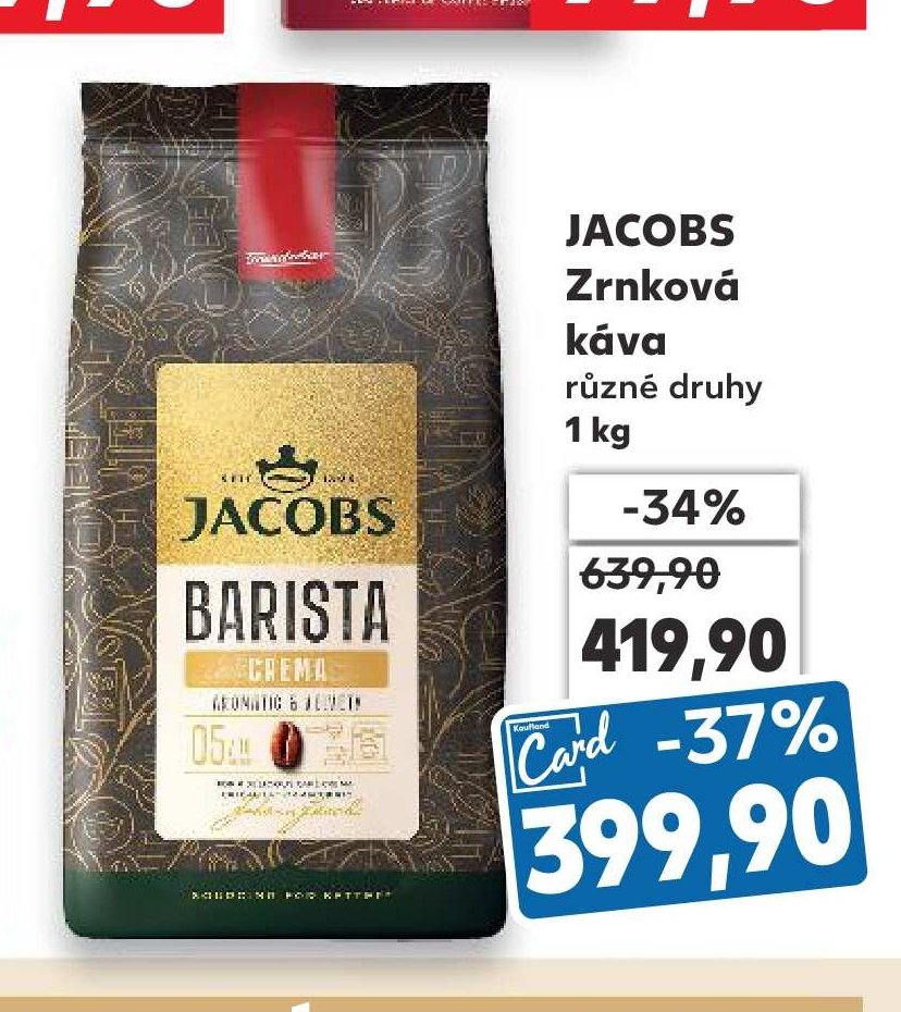Jacobs Zrnková káva