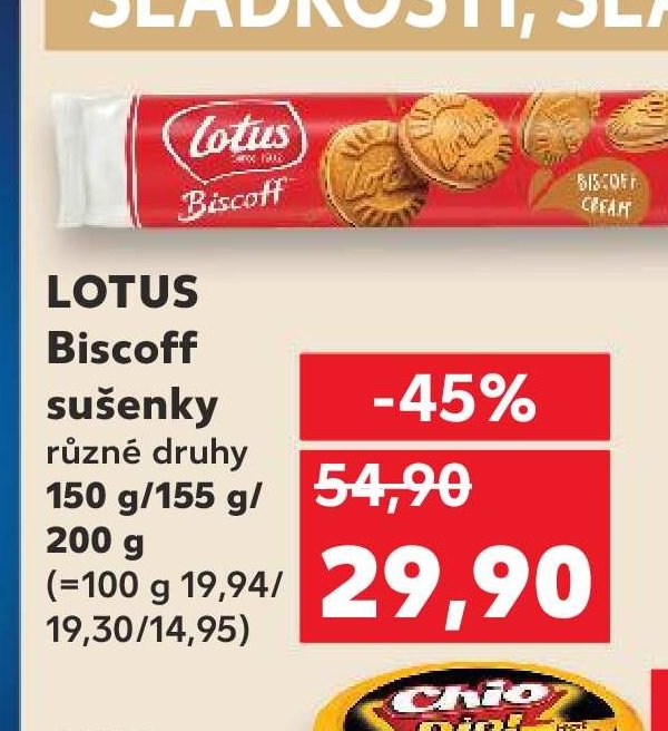 Lotus Biscoff sušenky